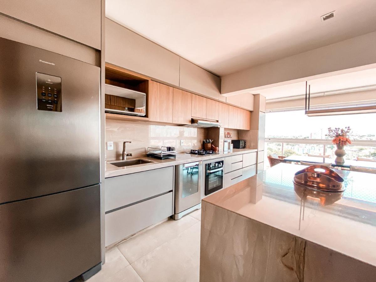Luxuoso Apto 2Q Jd Goias - 1103T Apartment Goiania Ngoại thất bức ảnh